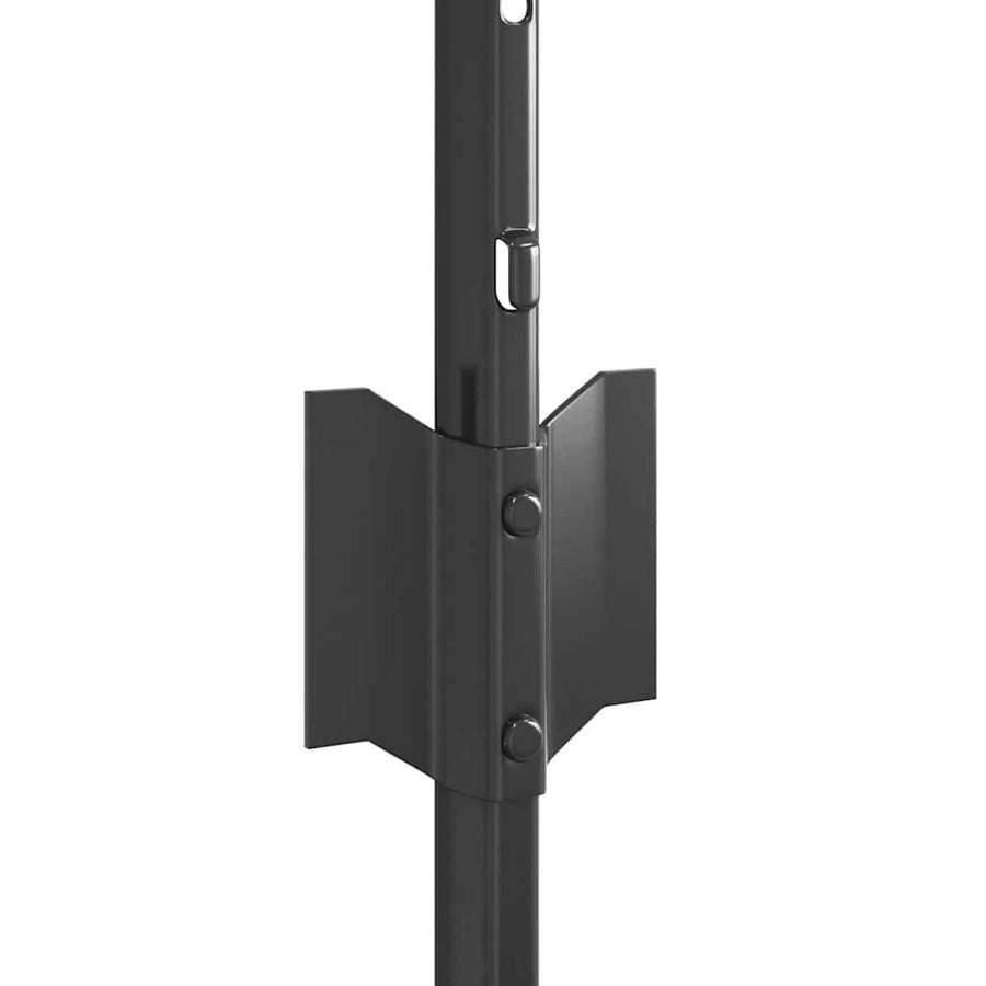 Hekpalen 11 Pcs Grijs 80 Cm Staal