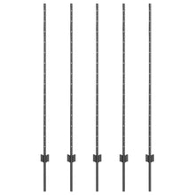 Hekpalen 10 Pcs Grijs 140 Cm Staal