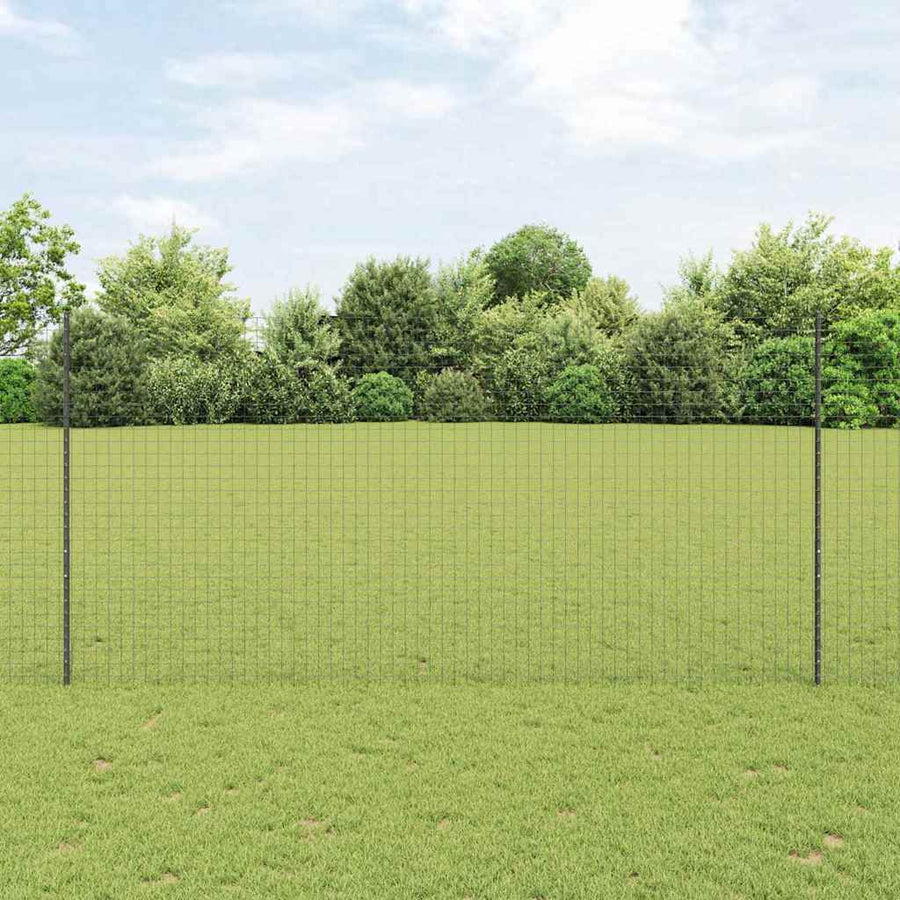 Hekpalen 10 Pcs Grijs 160 Cm Staal