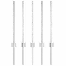 Hekpalen 5 Pcs Zilver 60 Cm Gegalvaniseerd Staal