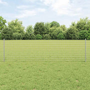 Hekpalen 11 stuks 60 cm staal zilver