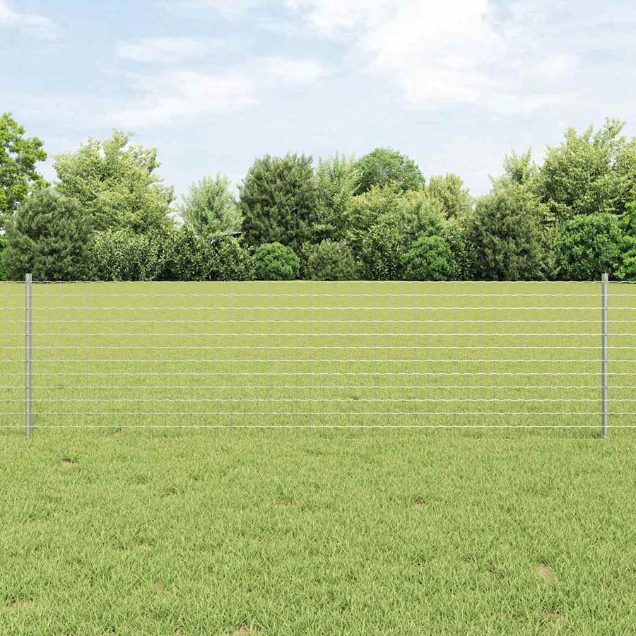Hekpalen 11 Pcs Zilver 60 Cm Gegalvaniseerd Staal