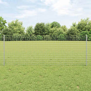 Hekpalen 5 stuks 80 cm staal zilver
