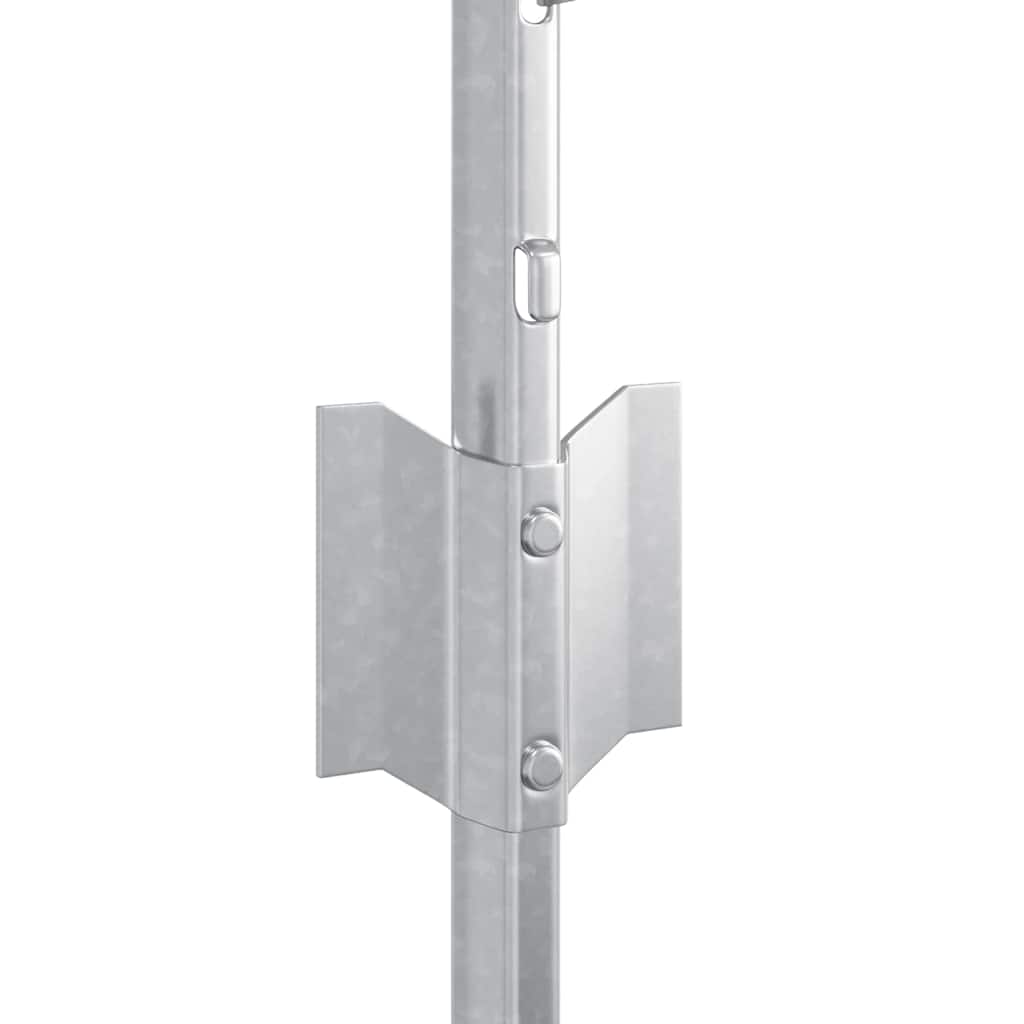 Hekpalen 11 Pcs Zilver 80 Cm Gegalvaniseerd Staal