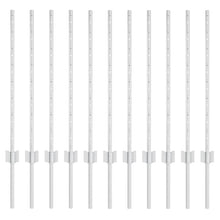 Hekpalen 11 Pcs Zilver 80 Cm Gegalvaniseerd Staal