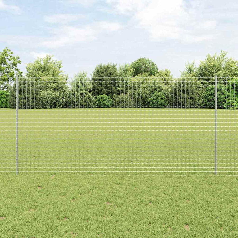 Hekpalen 10 Pcs Zilver 120 Cm Gegalvaniseerd Staal