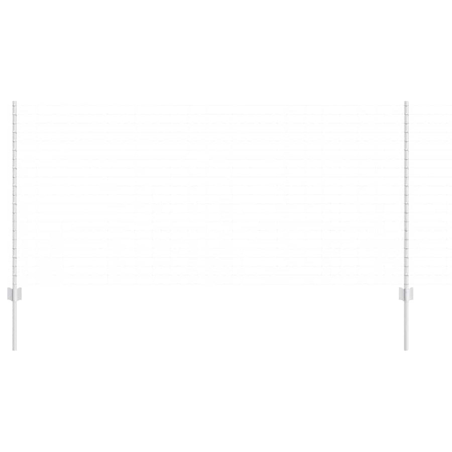 Hekpalen 10 Pcs Zilver 120 Cm Gegalvaniseerd Staal