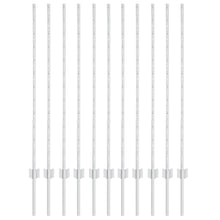 Hekpalen 22 Pcs Zilver 120 Cm Gegalvaniseerd Staal