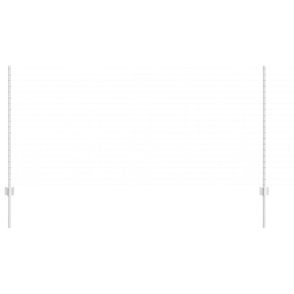 Hekpalen 22 Pcs Zilver 120 Cm Gegalvaniseerd Staal