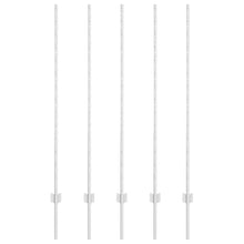 Hekpalen 10 Pcs Zilver 140 Cm Gegalvaniseerd Staal