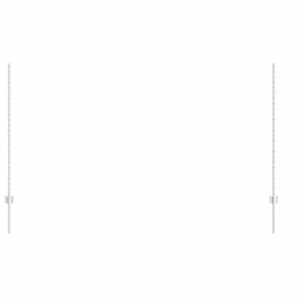 Hekpalen 22 Pcs Zilver 140 Cm Gegalvaniseerd Staal