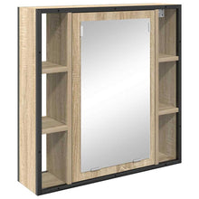 Spiegelkast met plank Sonoma Eiken 60 x 16 x 60 cm Bewerkt hout