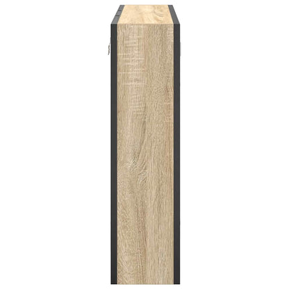 Spiegelkast met plank Sonoma Eiken 60 x 16 x 60 cm Bewerkt hout