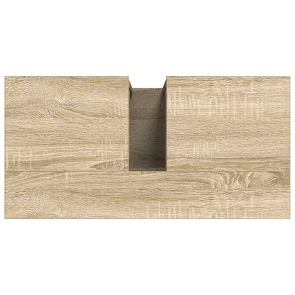 Badkamer Kast met opslag Beige 60 x 30 x 60 cm Bewerkt hout