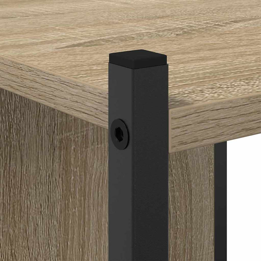 Badkamer Kast met plank Beige 33 x 33 x 120,5 cm Bewerkt hout