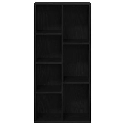 Boekenkast Zwart Eiken 50 x 25 x 102 cm