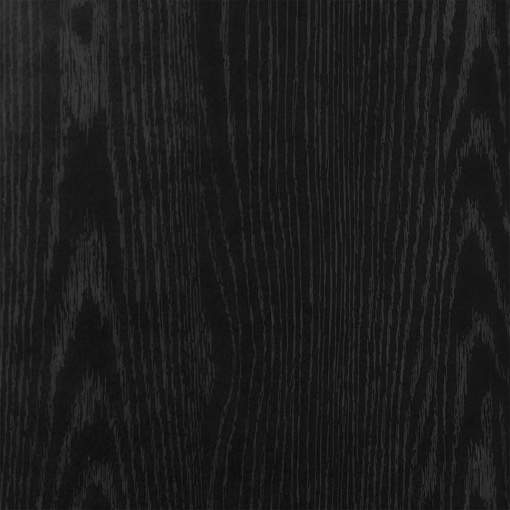 Wandplank Zwart Eiken 167,5x18x68 cm Engineered Wood