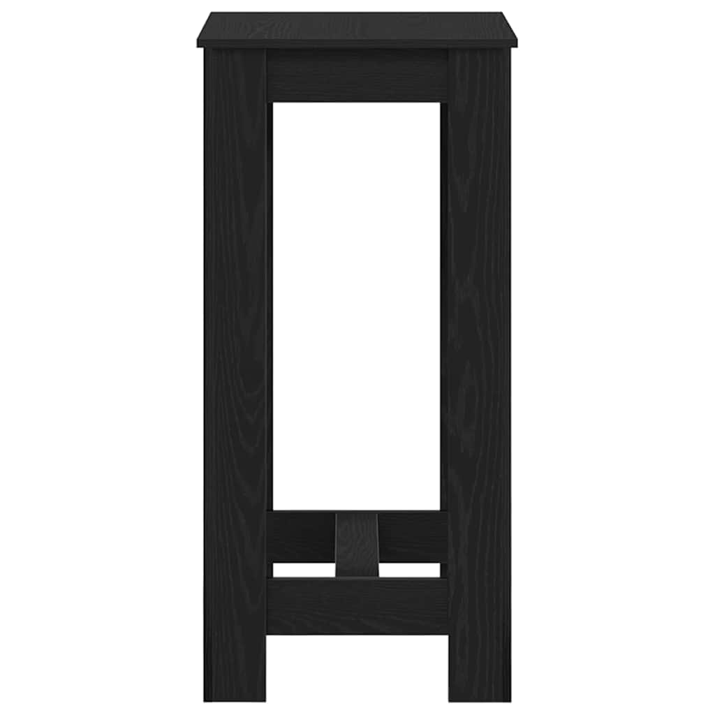 Bartafel Zwart Eiken 51 x 50 x 103.5 cm Bewerkt hout