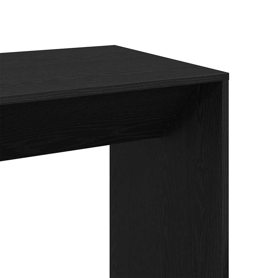 Bartafel Zwart Eiken 51 x 50 x 103,5 cm Bewerkt hout