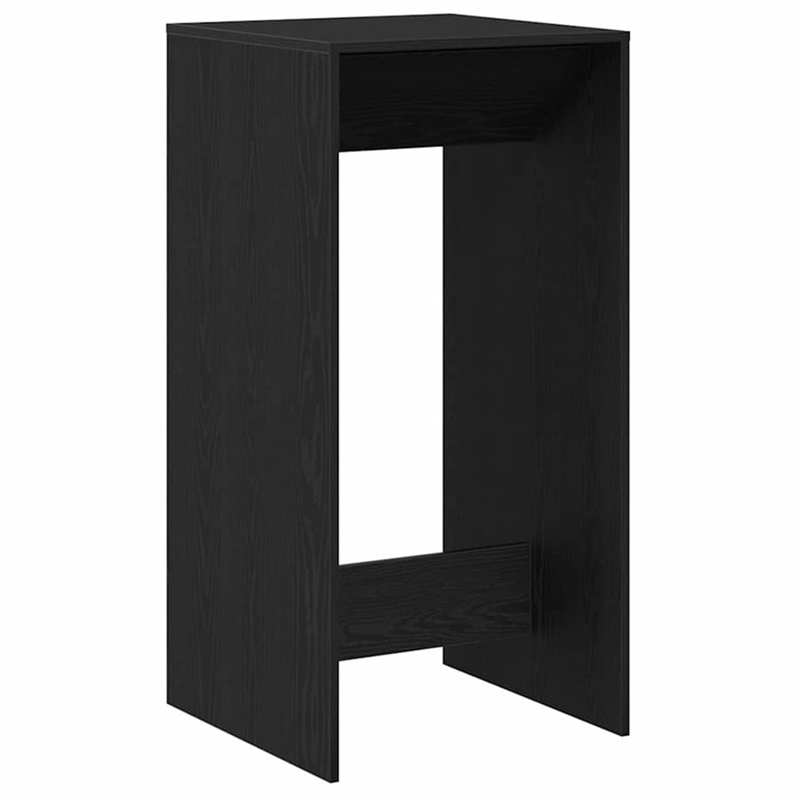 Bartafel Zwart Eiken 51 x 50 x 103,5 cm Bewerkt hout