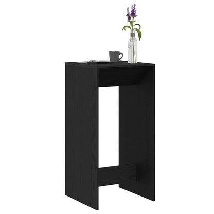 Bartafel Zwart Eiken 51 x 50 x 103,5 cm Bewerkt hout