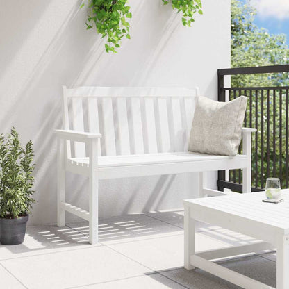 Tuinbank Wit 120 x 59 x 88 cm HDPE