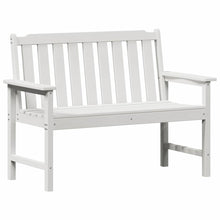Tuinbank Wit 120 x 59 x 88 cm HDPE