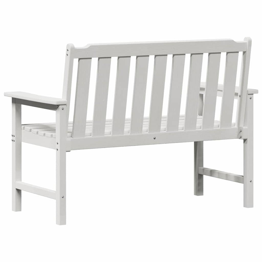 Tuinbank Wit 120 x 59 x 88 cm HDPE