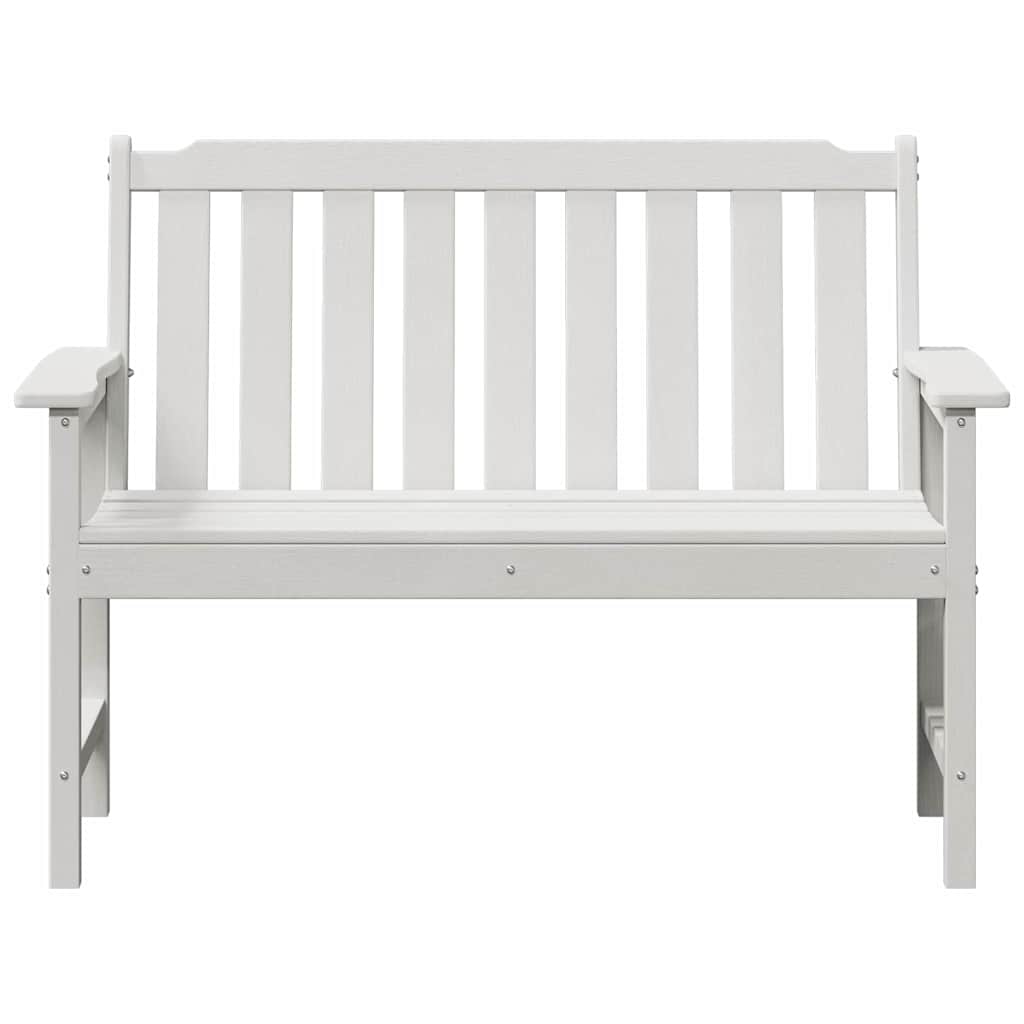 Tuinbank Wit 120 x 59 x 88 cm HDPE