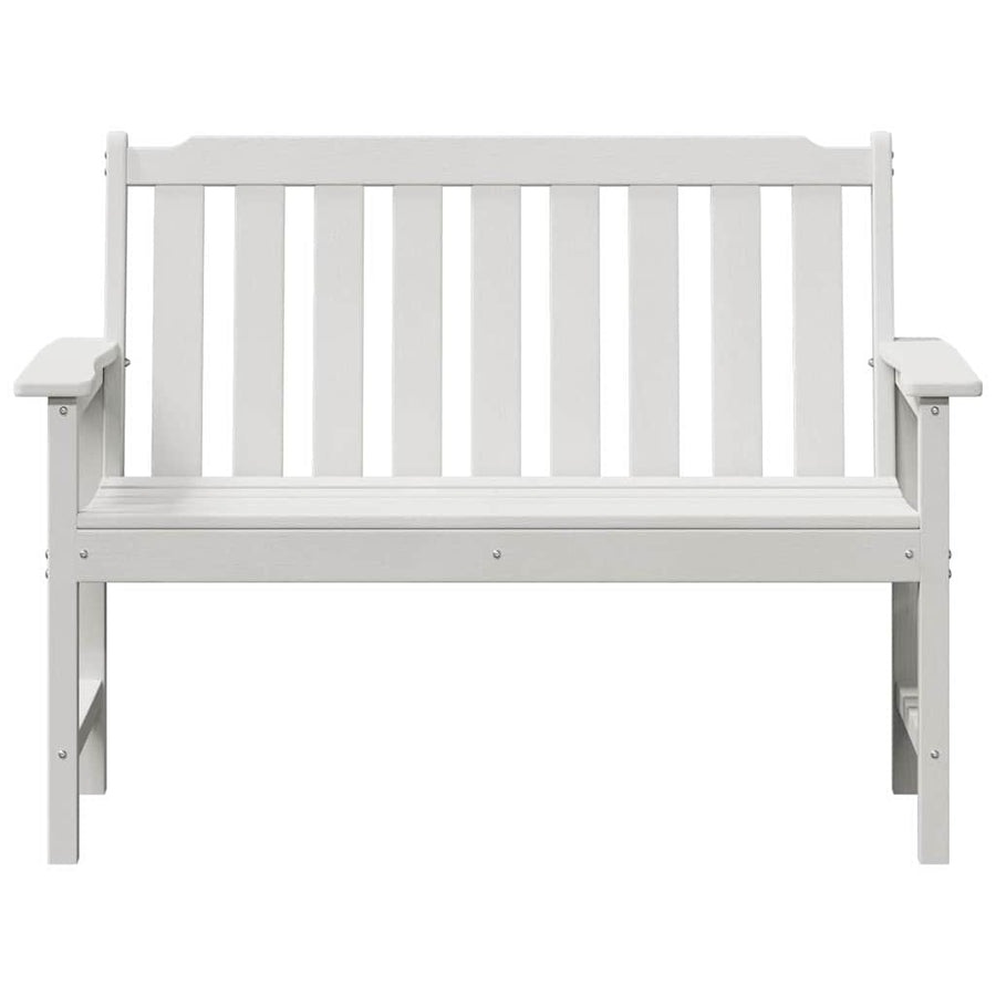 Tuinbank Wit 120 x 59 x 88 cm HDPE