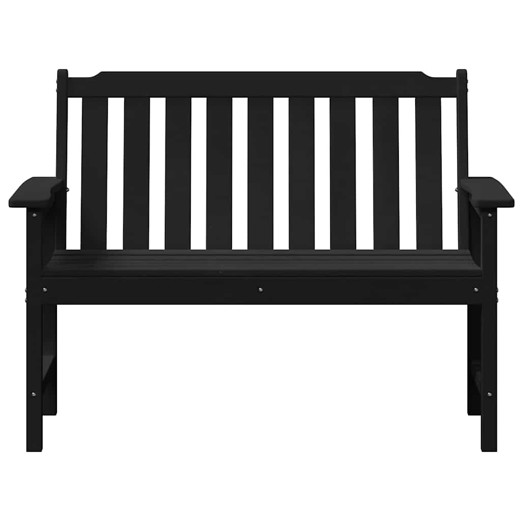 Tuinbank Zwart 120 x 59 x 88 cm HDPE