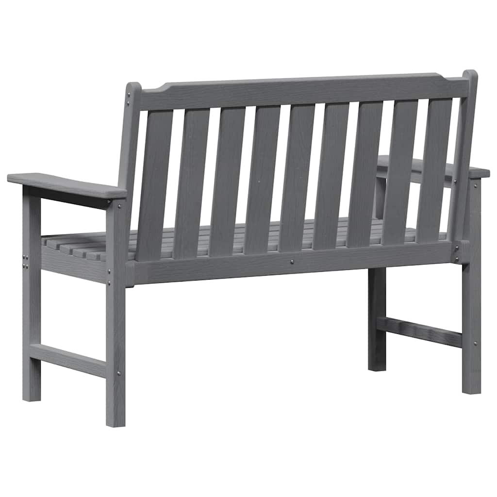 Tuinbank Lichtgrijs 120 x 59 x 88 cm HDPE