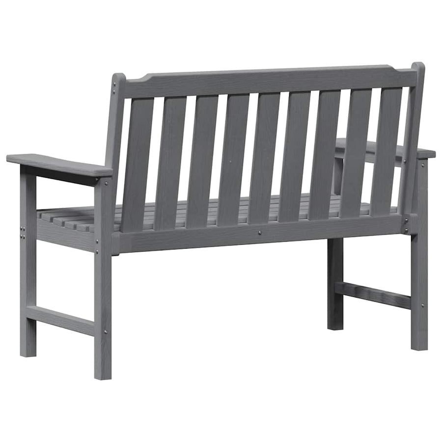 Tuinbank Lichtgrijs 120 x 59 x 88 cm HDPE