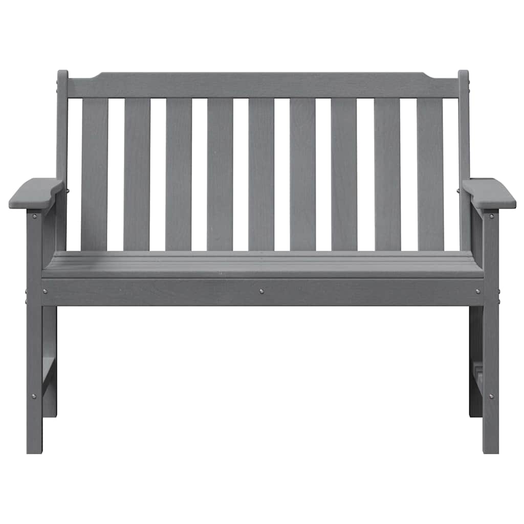 Tuinbank Lichtgrijs 120 x 59 x 88 cm HDPE