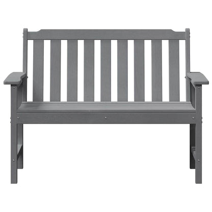 Tuinbank Lichtgrijs 120 x 59 x 88 cm HDPE
