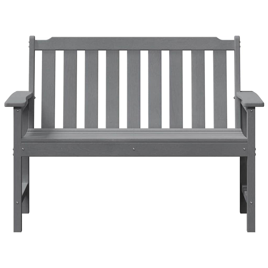Tuinbank Lichtgrijs 120 x 59 x 88 cm HDPE