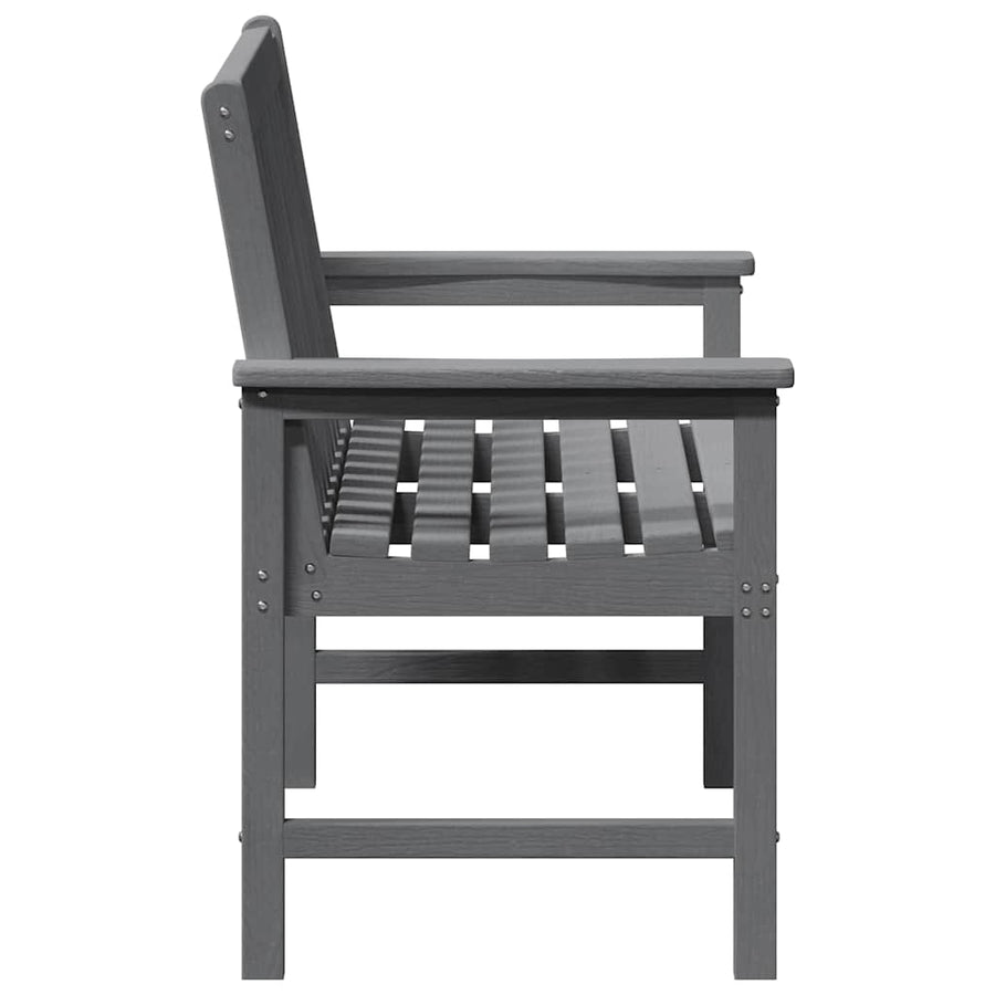 Tuinbank Lichtgrijs 120 x 59 x 88 cm HDPE