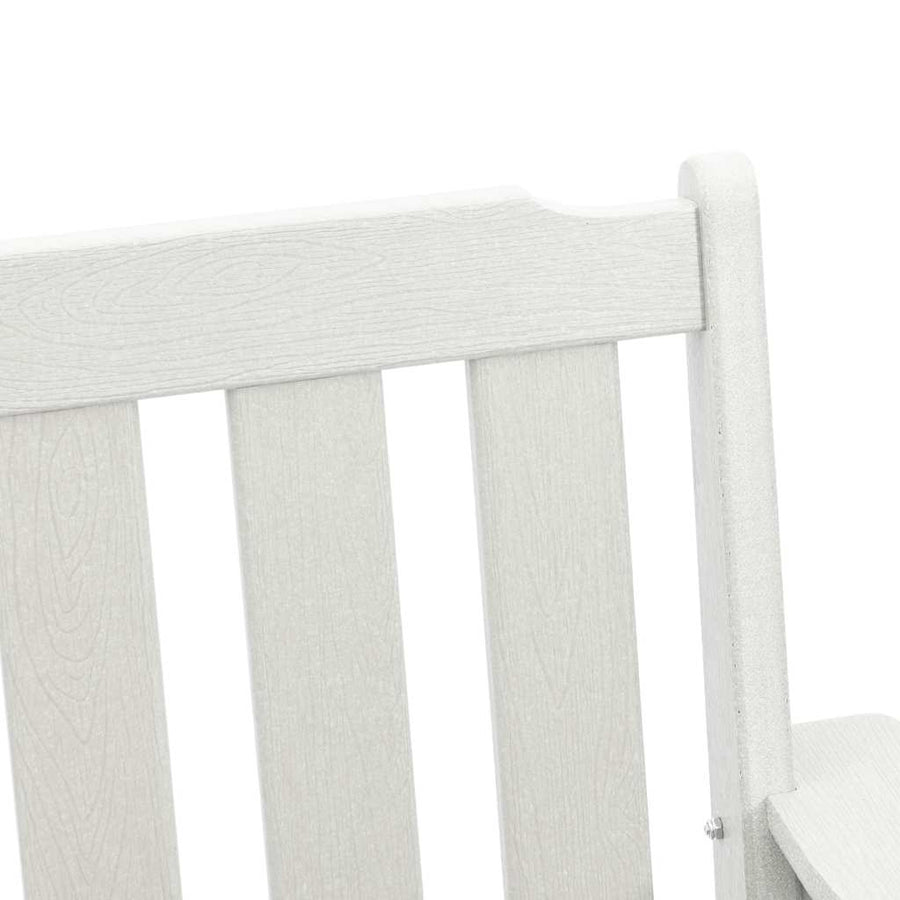 Tuin Eetkamer 2 Pcs 65,5 X 59 X 88 Cm Hdpe Wit Stoel