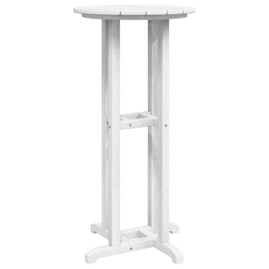 Bartafel Wit 55 x 55 x 107 cm Polyetheen