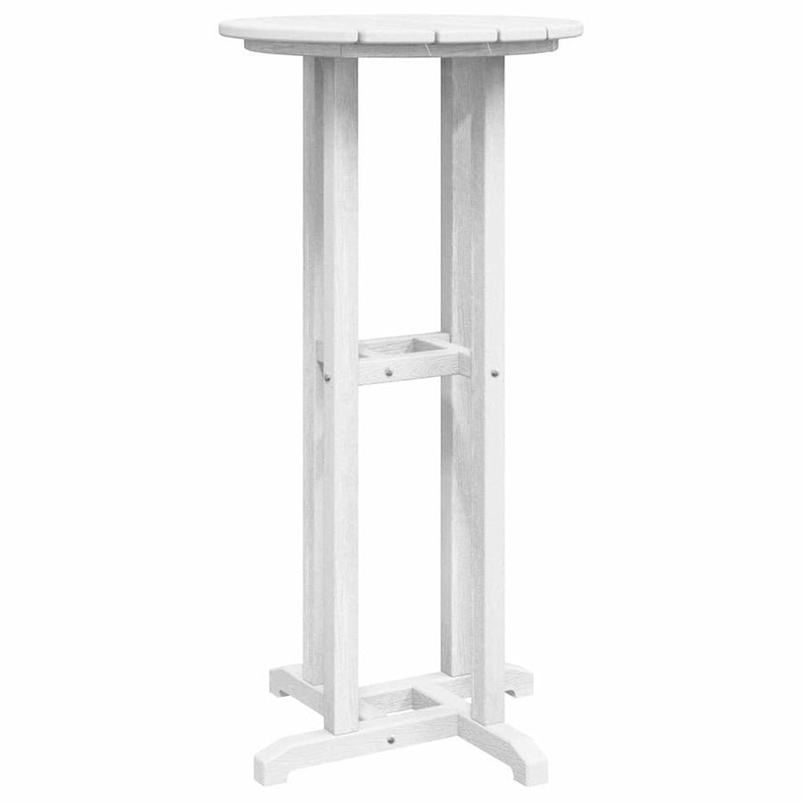 Bartafel Wit 55 x 55 x 107 cm Polyetheen