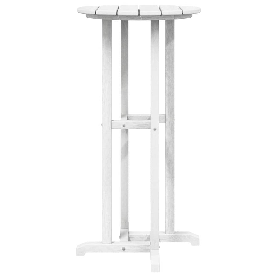 Bartafel Wit 55 x 55 x 107 cm Polyetheen