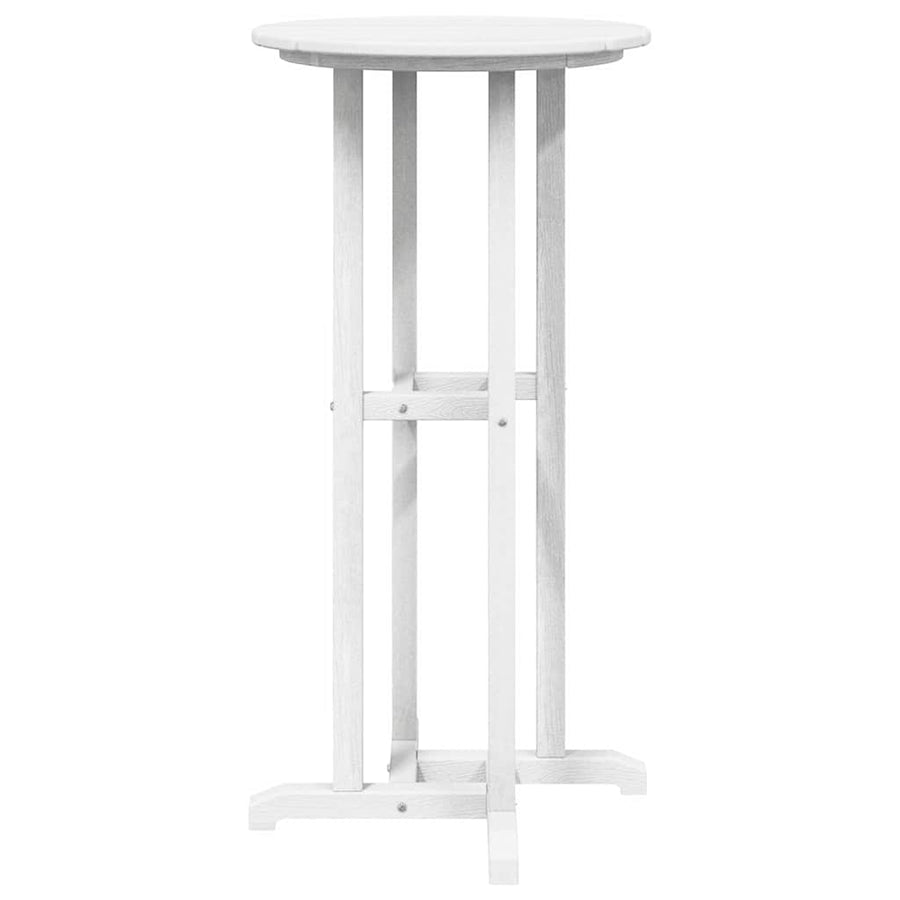 Bartafel Wit 55 x 55 x 107 cm Polyetheen