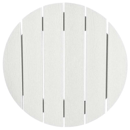 Bartafel Wit 55 x 55 x 107 cm Polyetheen