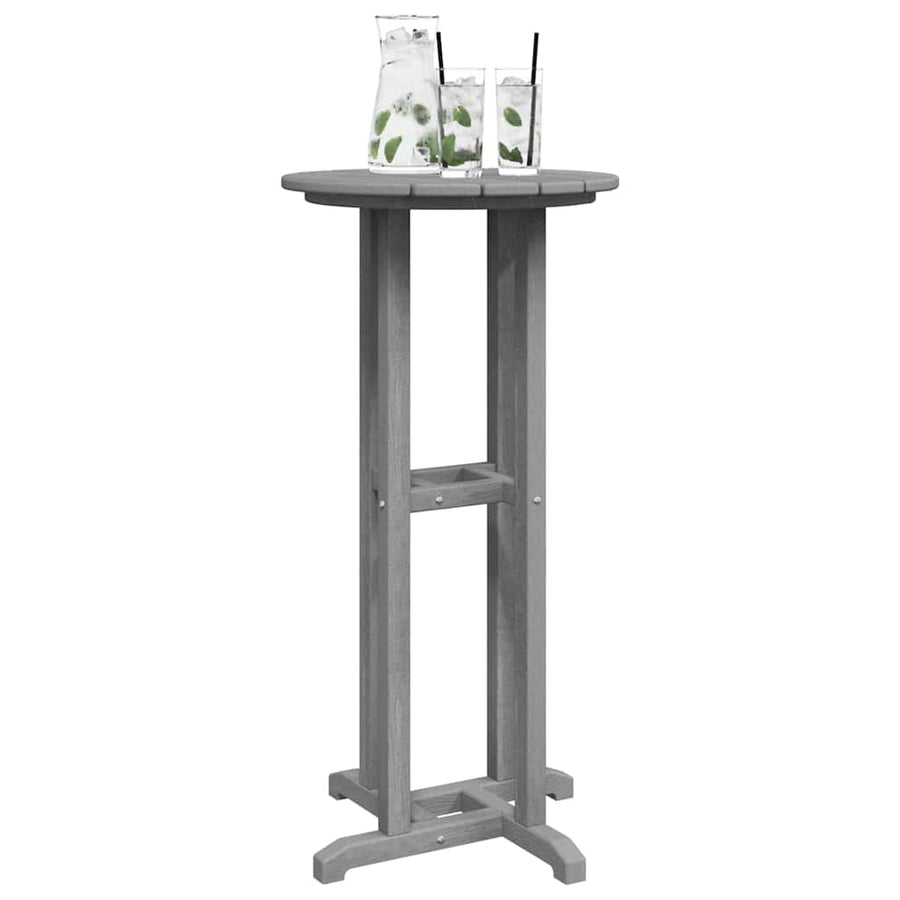 Bartafel Lichtgrijs 55 x 55 x 107 cm Polyetheen