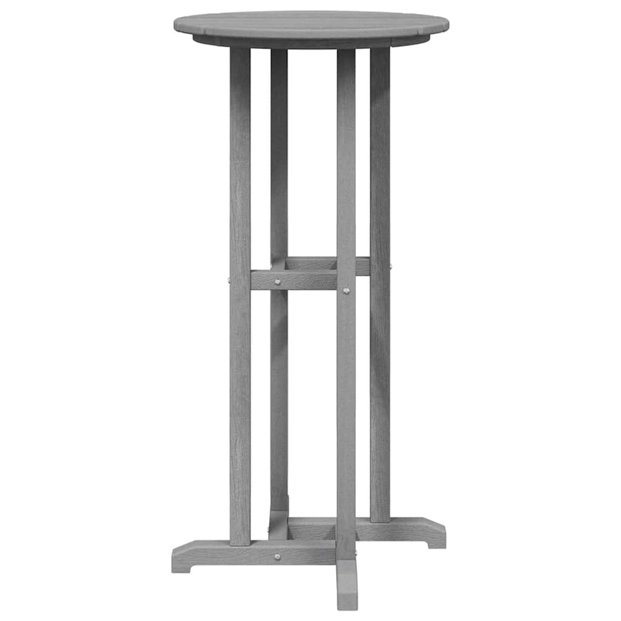 Bartafel Lichtgrijs 55 x 55 x 107 cm Polyetheen