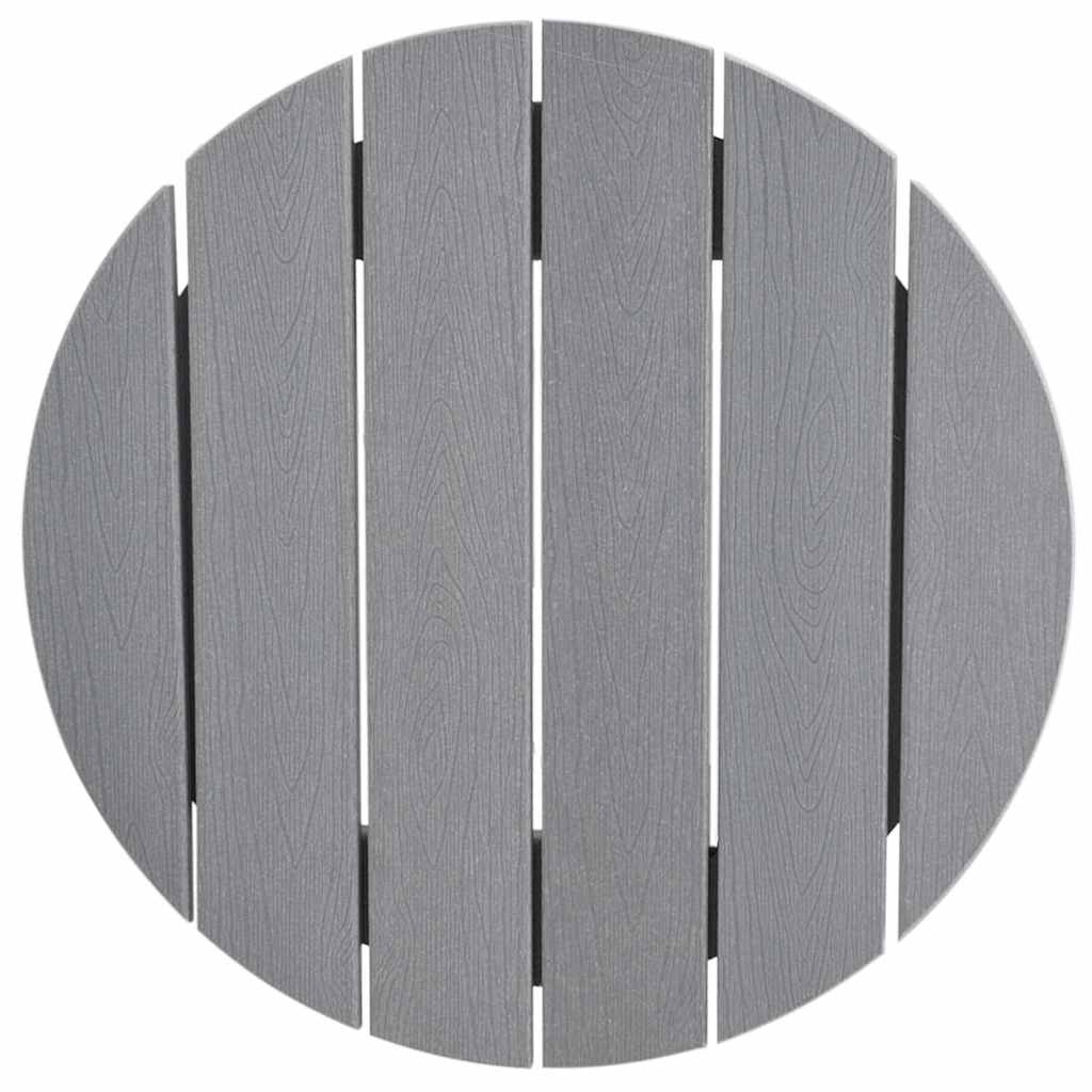 Bartafel Lichtgrijs 55 x 55 x 107 cm Polyetheen