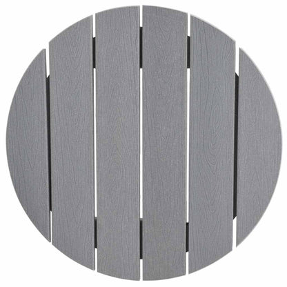 Bartafel Lichtgrijs 55 x 55 x 107 cm Polyetheen