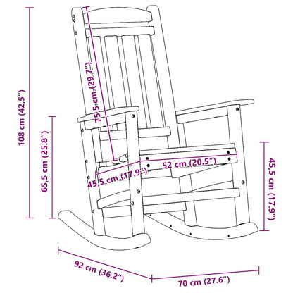 Barkruk 2 pcs Lichtgrijs 52 x 43 x 73,5 cm HDPE