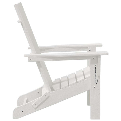 Vouw Adirondack Stoel 80,5 X 74,5 X 92 Cm Hdpe Wit