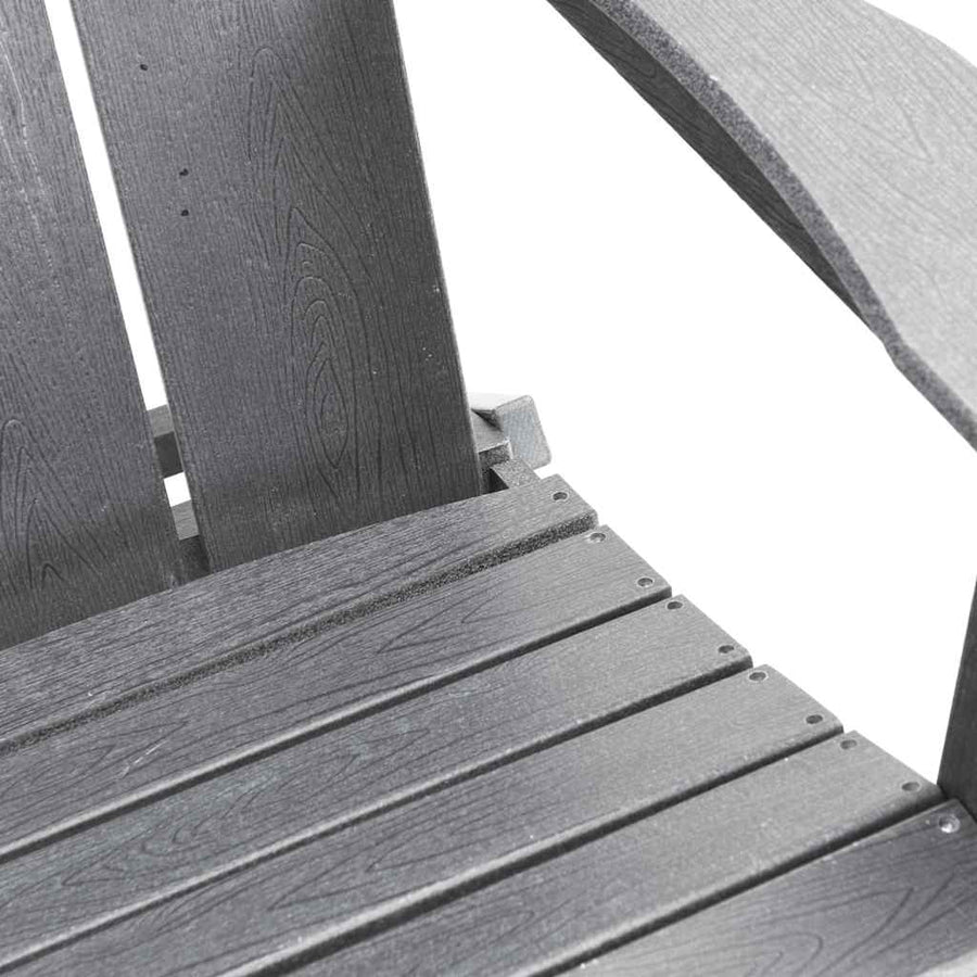 Vouw Adirondack Stoel Lichtgrijs 80,5 x 74,5 x 92 cm HDPE